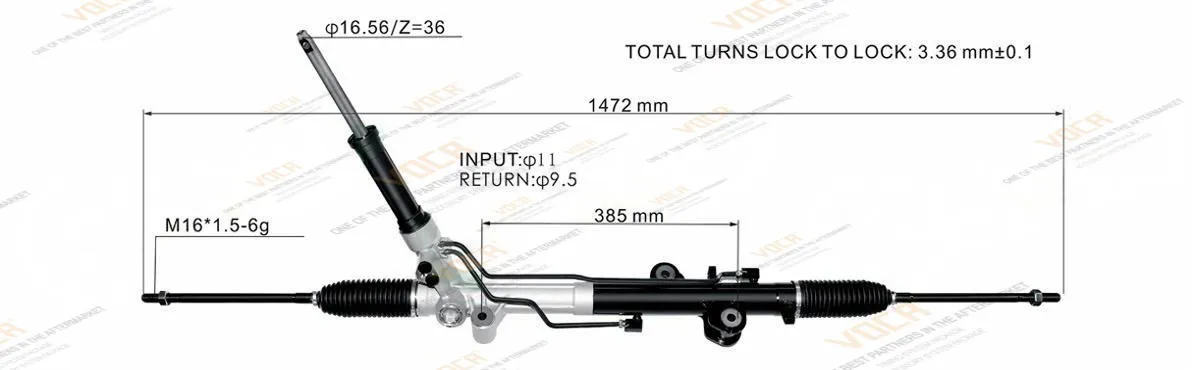 方向机(LHD)全新 KK363-200EC