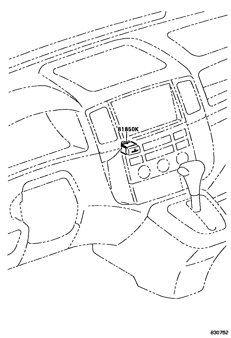 Toyota COROLLA indicator light EPC diagram — 830752