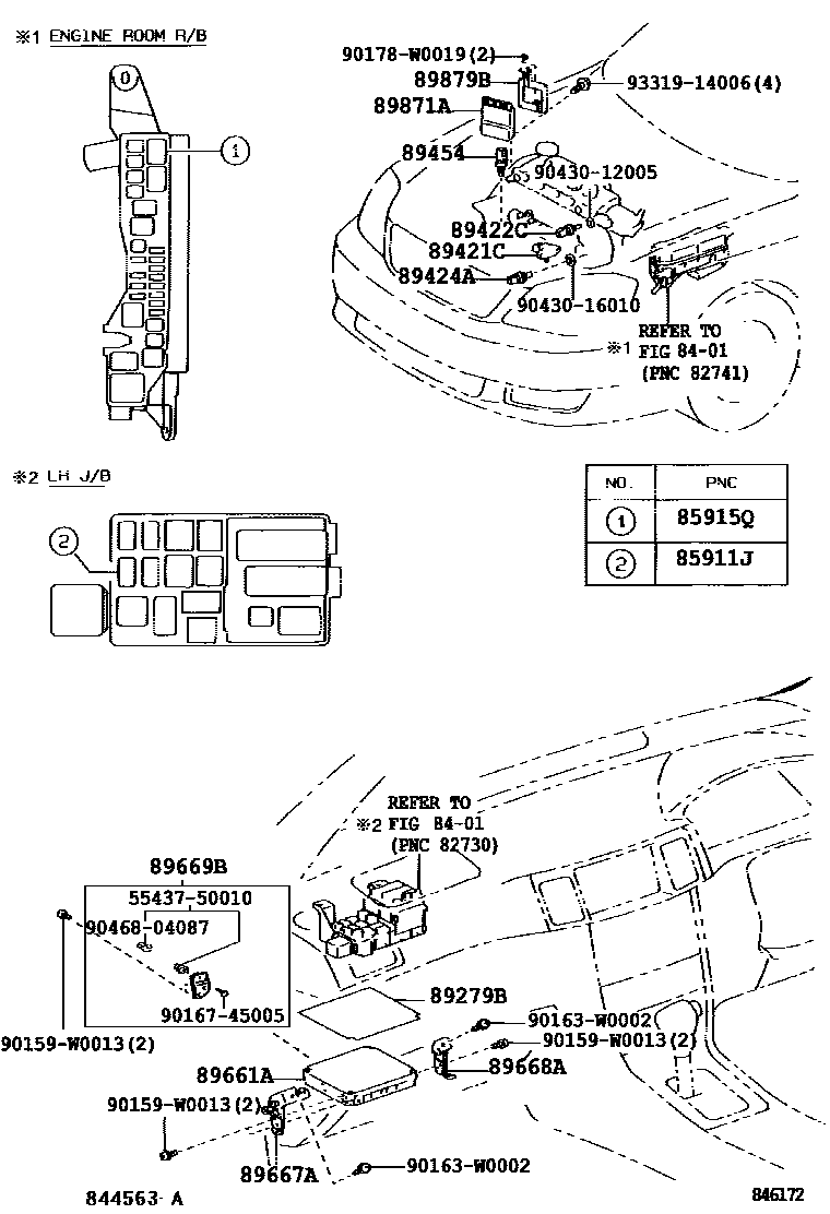 Toyota COROLLA 电子控制柴油机(ECD) EPC diagram — 846172