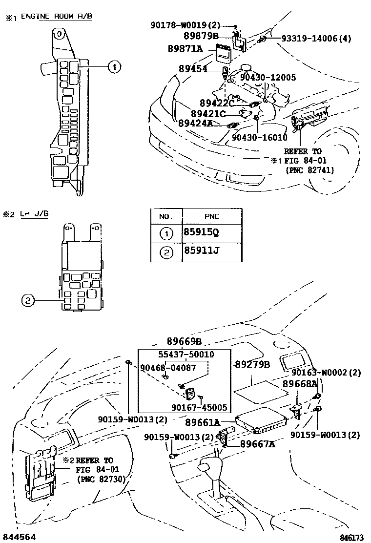 Toyota COROLLA 电子控制柴油机(ECD) EPC diagram — 846173