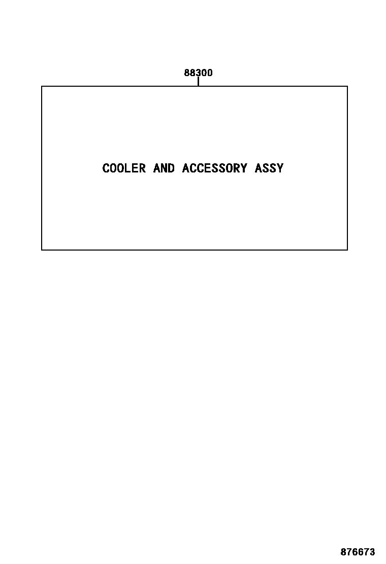 Toyota COROLLA 暖风和空调系统 - 组件 EPC diagram — 876673