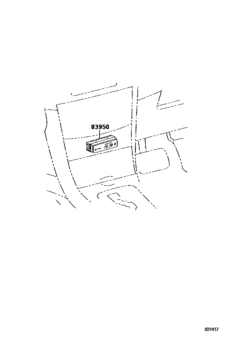Toyota COROLLA indicator light EPC diagram — 831417