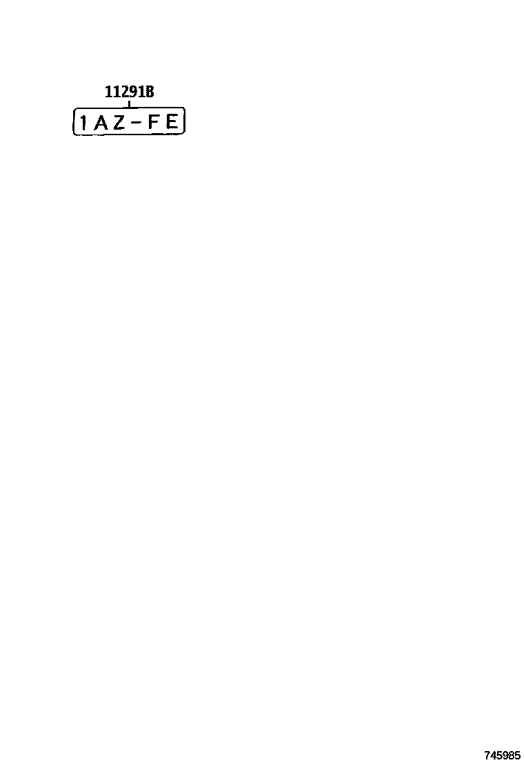 Toyota RAV4 warning nameplate EPC diagram — 745985