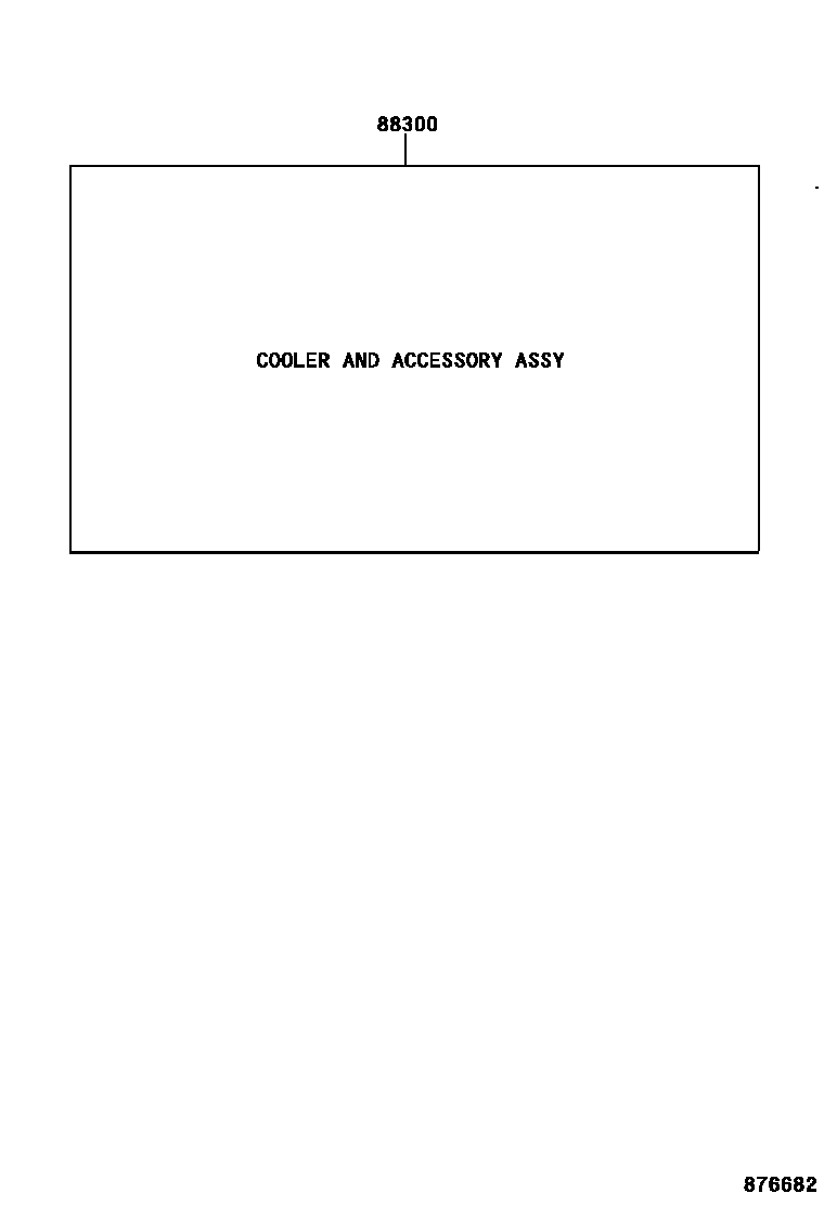 Toyota CAMRY 暖风和空调系统 - 组件 EPC diagram — 876682