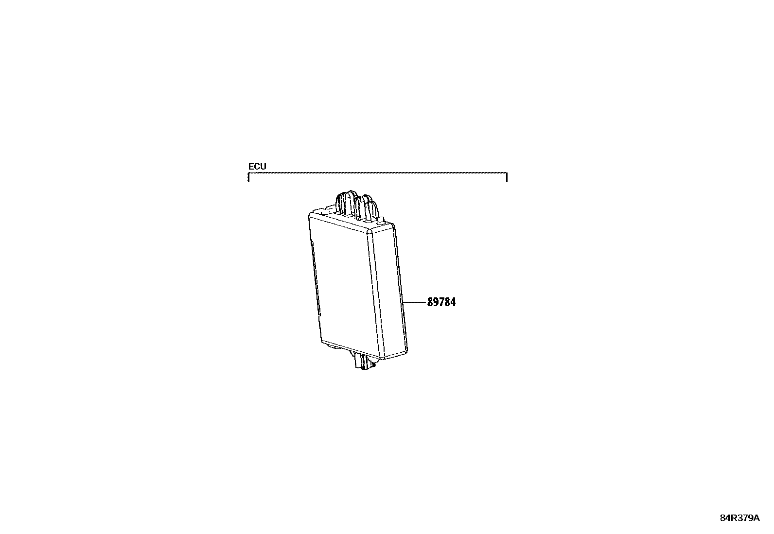 Toyota COROLLA 防盗装置 EPC diagram — 84R379A