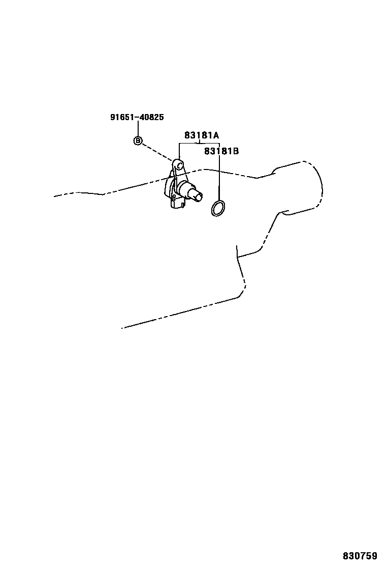 Toyota HILUX 仪表 EPC diagram — 830759