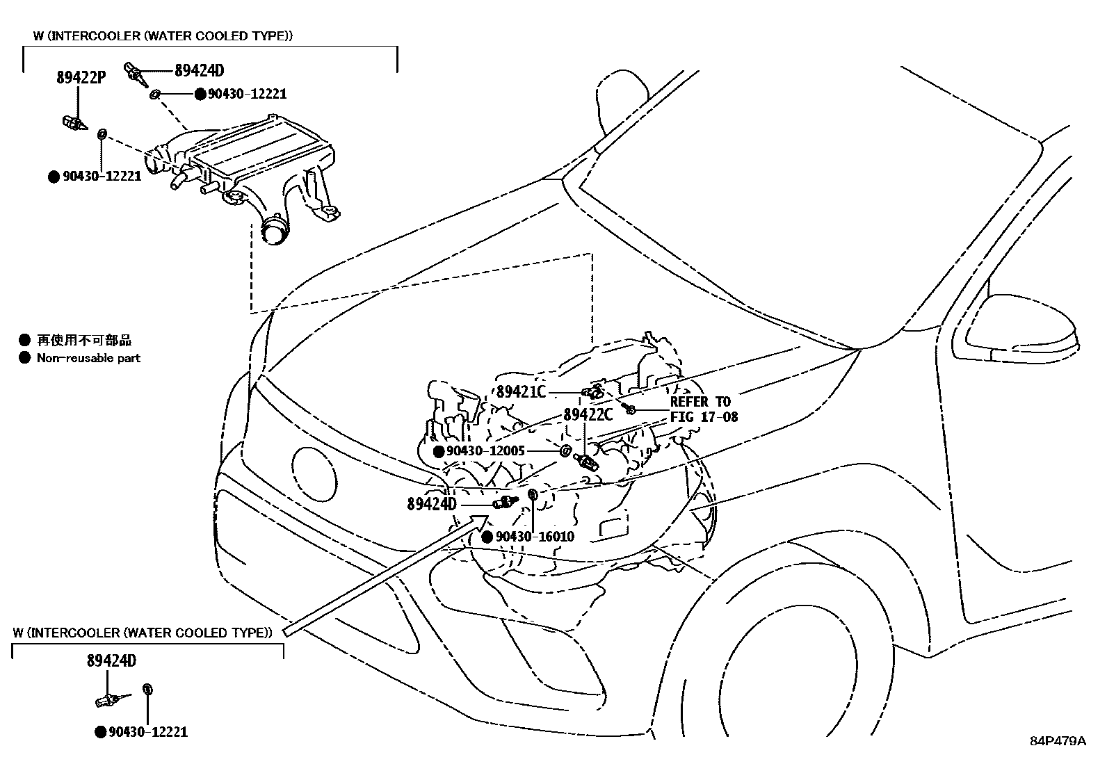 Toyota HILUX 电子控制柴油机(ECD) EPC diagram — 84P479A