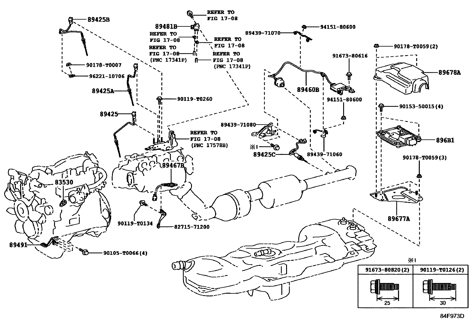 Toyota HILUX 开关和继电器和ECU EPC diagram — 84F973D