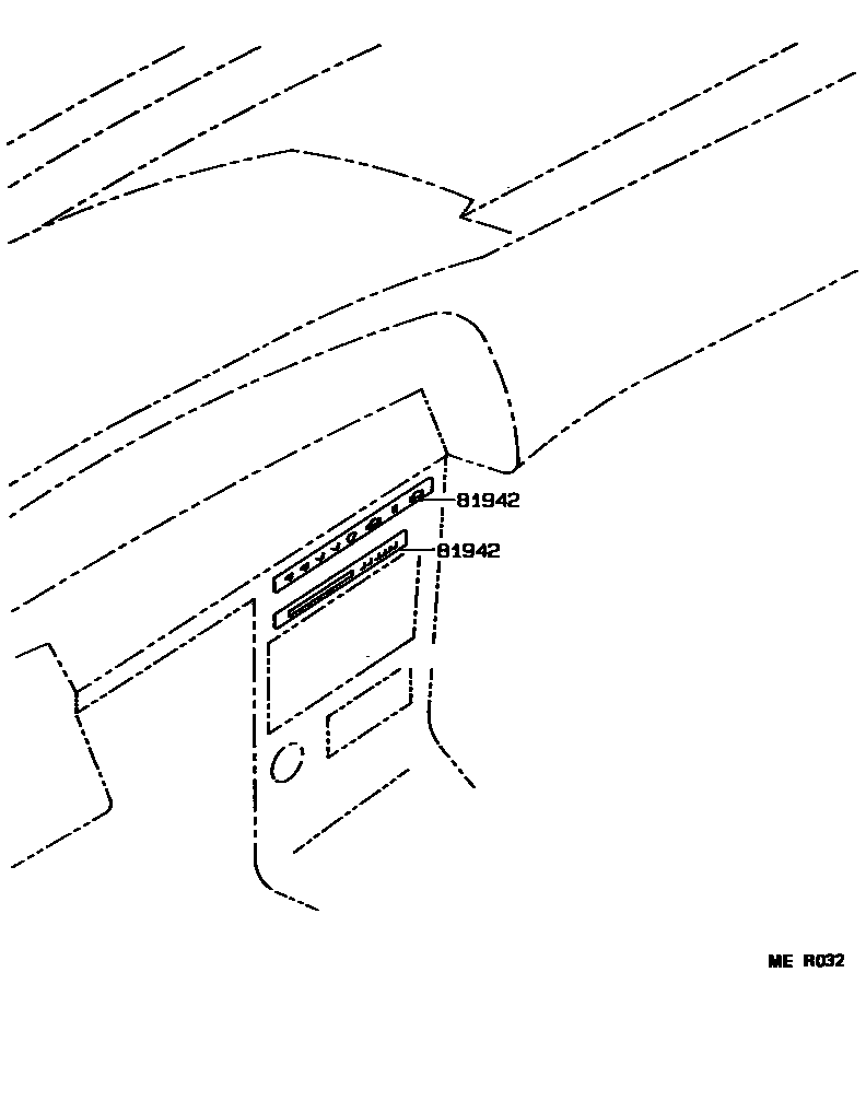 Toyota COROLLA indicator light EPC diagram — MER032