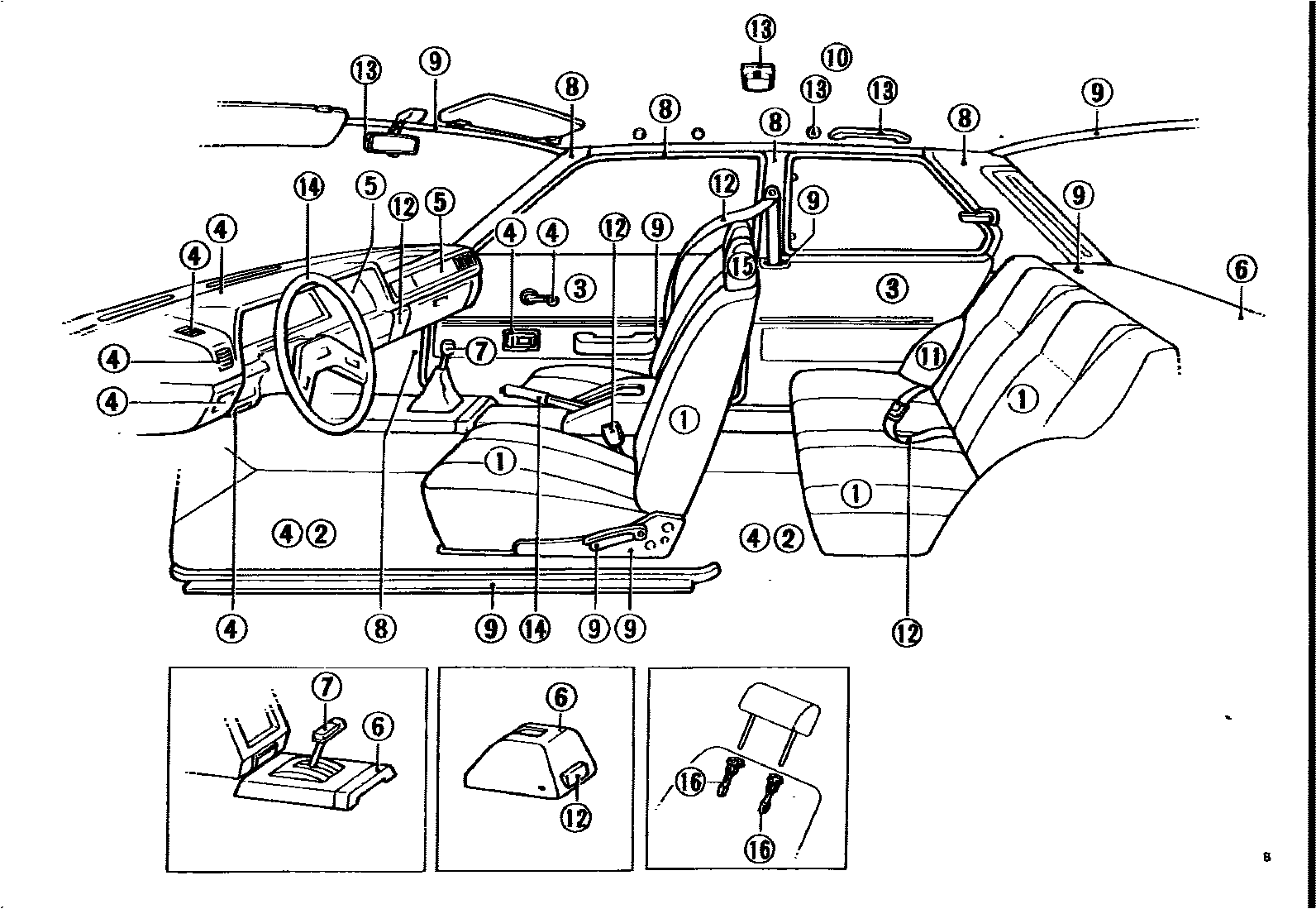 Toyota COROLLA 颜色判定表 EPC diagram — 790210