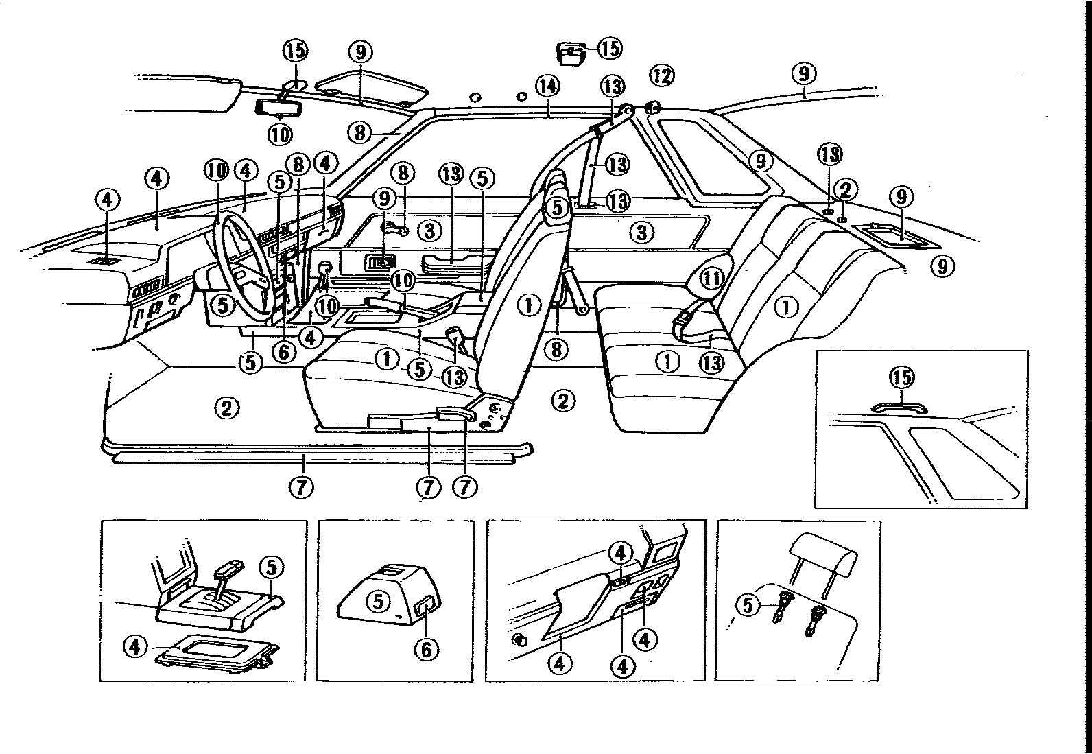 Toyota COROLLA 颜色判定表 EPC diagram — 790220