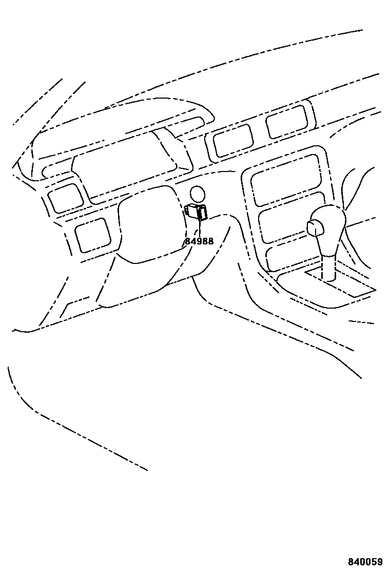 Toyota CAMRY 牵引力控制系统 EPC diagram — 840059