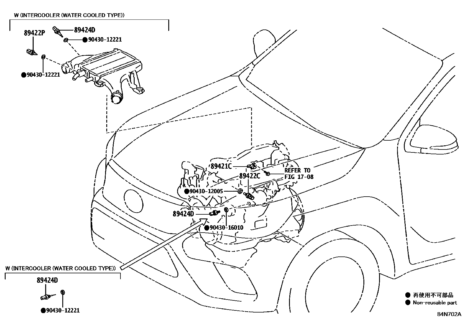 Toyota HILUX 电子控制柴油机(ECD) EPC diagram — 84N702A